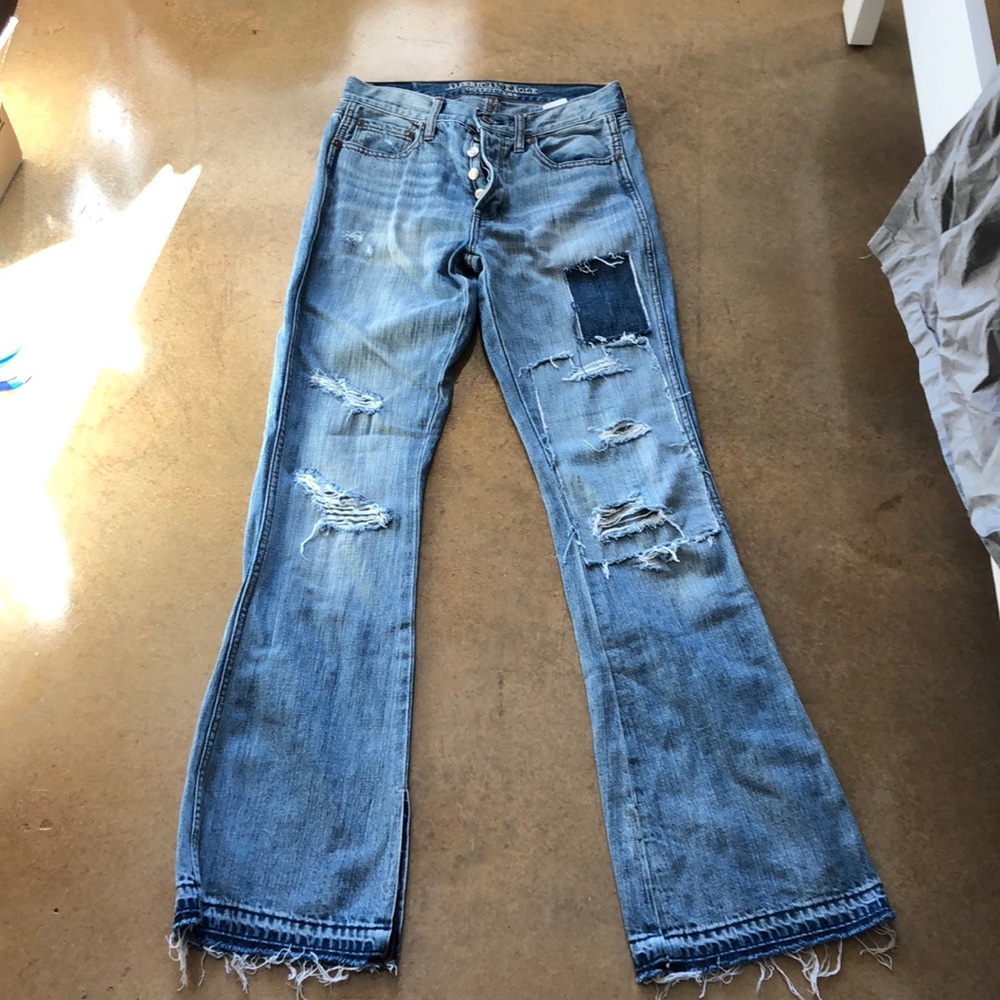 60s-70s style jeans!